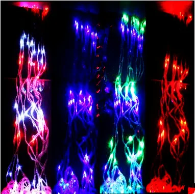 New Year Decoration LED Waterful Christmas Lights Outdoor Garlands AC220V 2x2M LED Christmas Fairy lights Decro Luzes de Natal
New Year Decoration LED Waterful Christmas Lights Outdoor Garlands AC220V 2x2M LED Christmas Fairy lights Decro Luzes de Natal