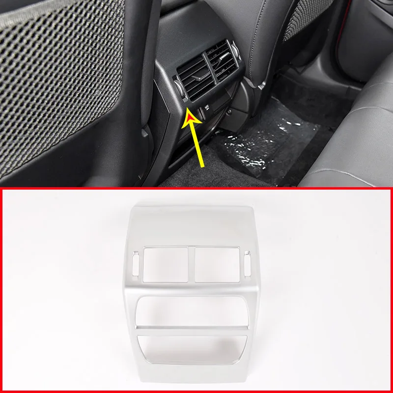 Rear Back Air Conditioning Vent Protection Frame Trim ABS Chrome Silver For Jaguar E-PACE 2018-2019 Car Accessories 1 Pcs
Rear Back Air Conditioning Vent Protection Frame Trim ABS Chrome Silver For Jaguar E-PACE 2018-2019 Car Accessories 1 Pcs