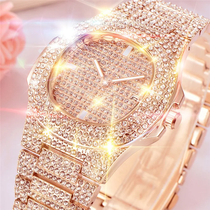 Fashion Brand Luxury Women Dress Stainless Steel Band Watch Rhinestone Ceramic Crystal Quartz Watches Wristwatch Clock Gift A4
Fashion Brand Luxury Women Dress Stainless Steel Band Watch Rhinestone Ceramic Crystal Quartz Watches Wristwatch Clock Gift A4