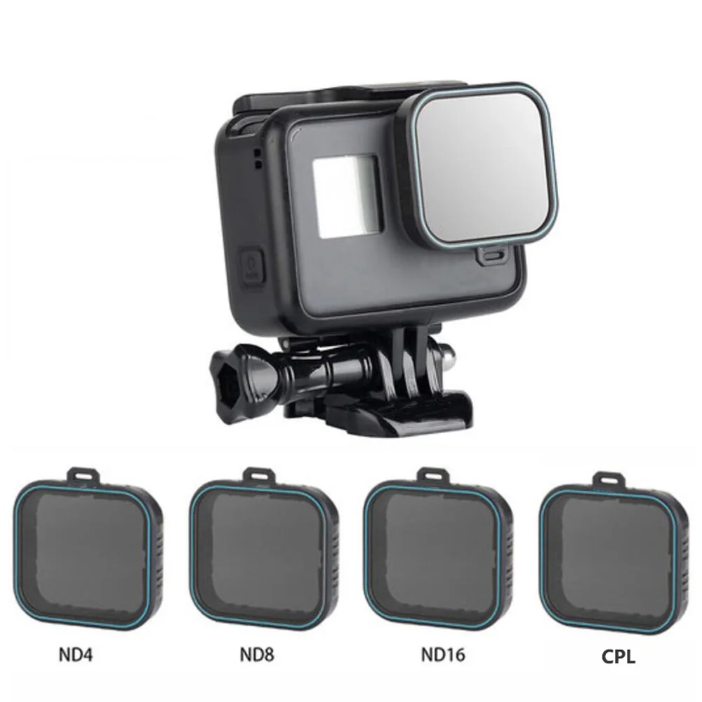 Набор для GoPro Fiter, фильтр для защиты объектива ND (ND4 8 16)+ фильтр CPL для Gopro Hero 5 6 и 7 Black Hero 7, аксессуары для камеры
Набор для GoPro Fiter, фильтр для защиты объектива ND (ND4 8 16)+ фильтр CPL для Gopro Hero 5 6 и 7 Black Hero 7, аксессуары для камеры