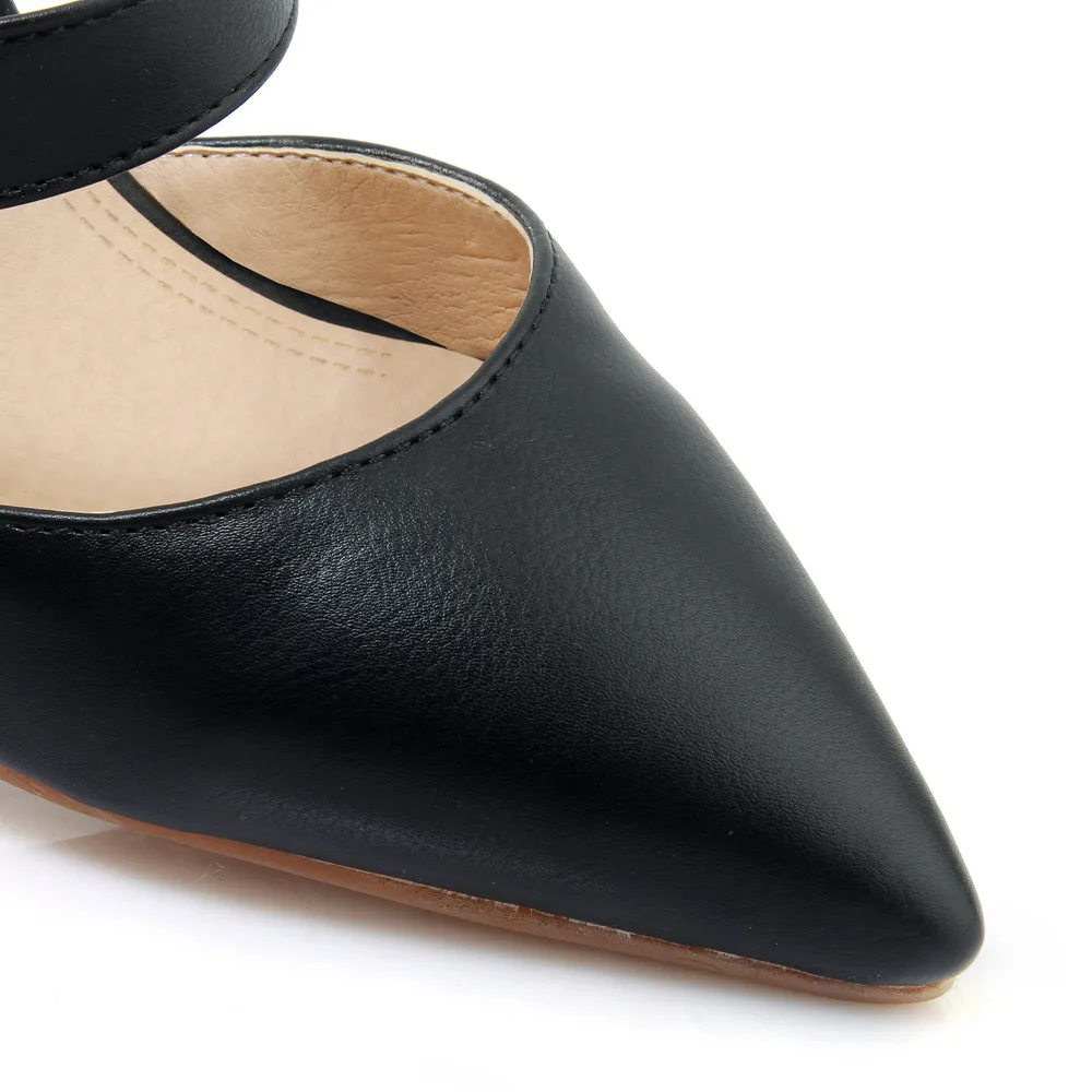 ASUMER black white fashion summer pointed toe shoes woman elegant casual women high heels slippers big size 33-43
ASUMER black white fashion summer pointed toe shoes woman elegant casual women high heels slippers big size 33-43