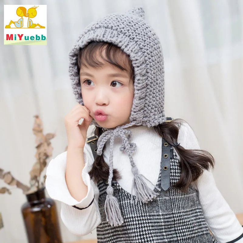 2 to 9 years old Protect the ears Wool Hat 2016 Winter Boy Girl Baby Woolen Warm Knit Kawaii Hat MZ8
2 to 9 years old Protect the ears Wool Hat 2016 Winter Boy Girl Baby Woolen Warm Knit Kawaii Hat MZ8