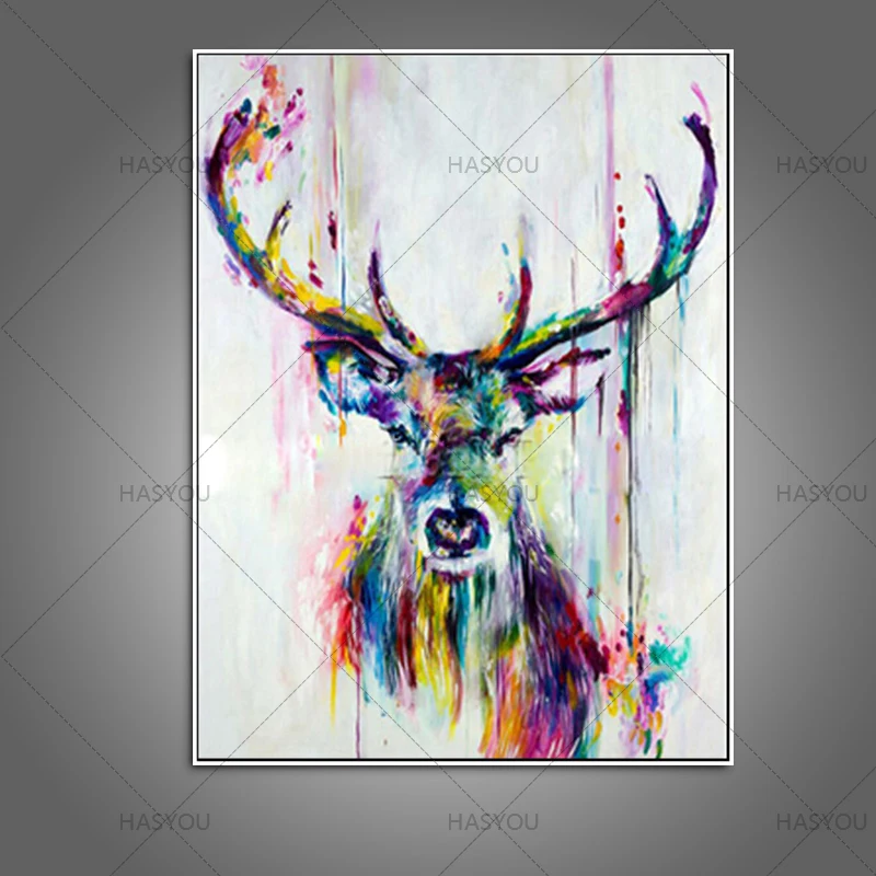 Top Artist 100% Hand-painted High Quality Modern Art Canvas deer Oil Painting Abstract Funny Animal deer Oil Painting wall art
Top Artist 100% Hand-painted High Quality Modern Art Canvas deer Oil Painting Abstract Funny Animal deer Oil Painting wall art