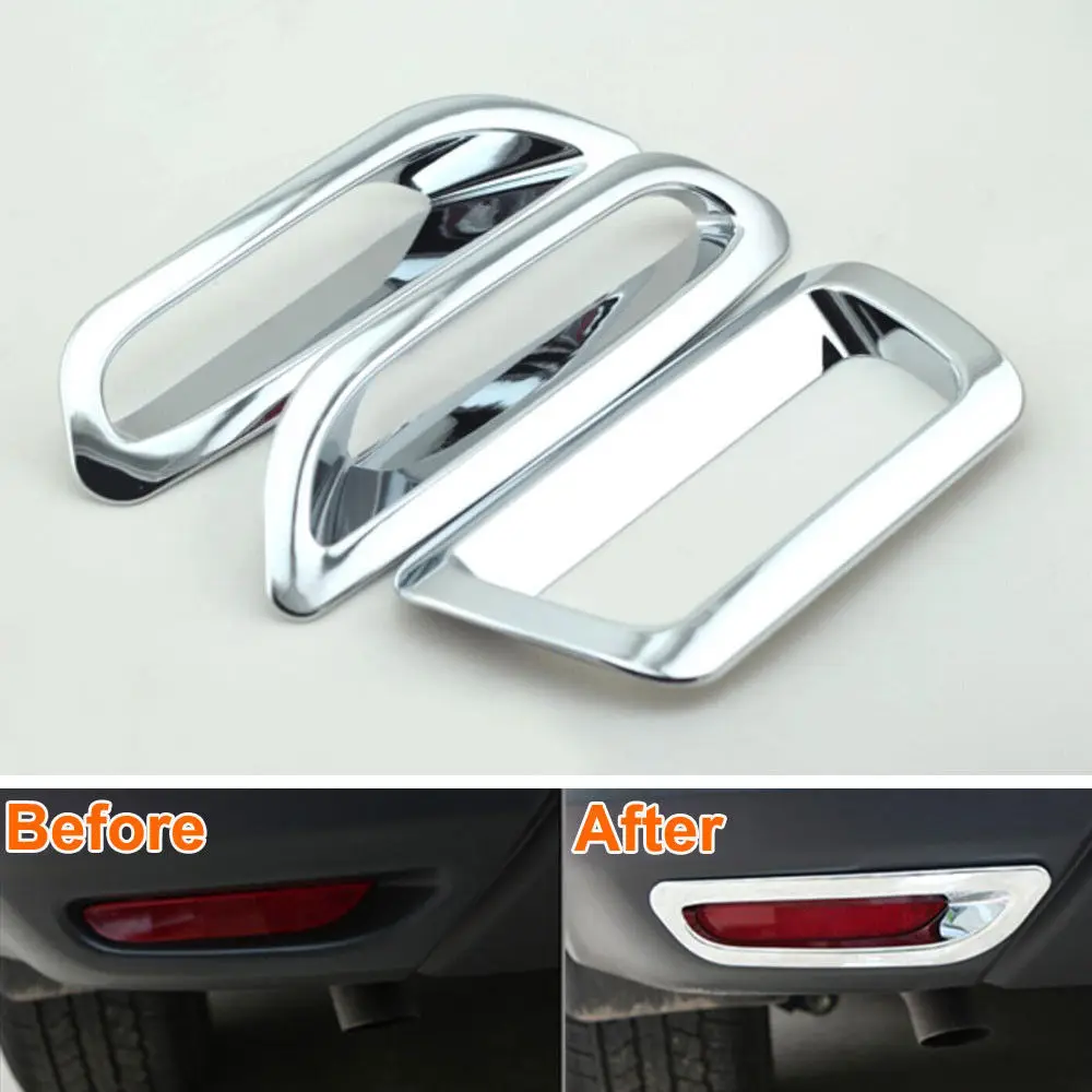 BBQ@FUKA 3Pcs Car Styling Rear Fog Light + Break Light Lamp Cover Frame Trim Sticker Fit For Nissan X-trail 2014
BBQ@FUKA 3Pcs Car Styling Rear Fog Light + Break Light Lamp Cover Frame Trim Sticker Fit For Nissan X-trail 2014