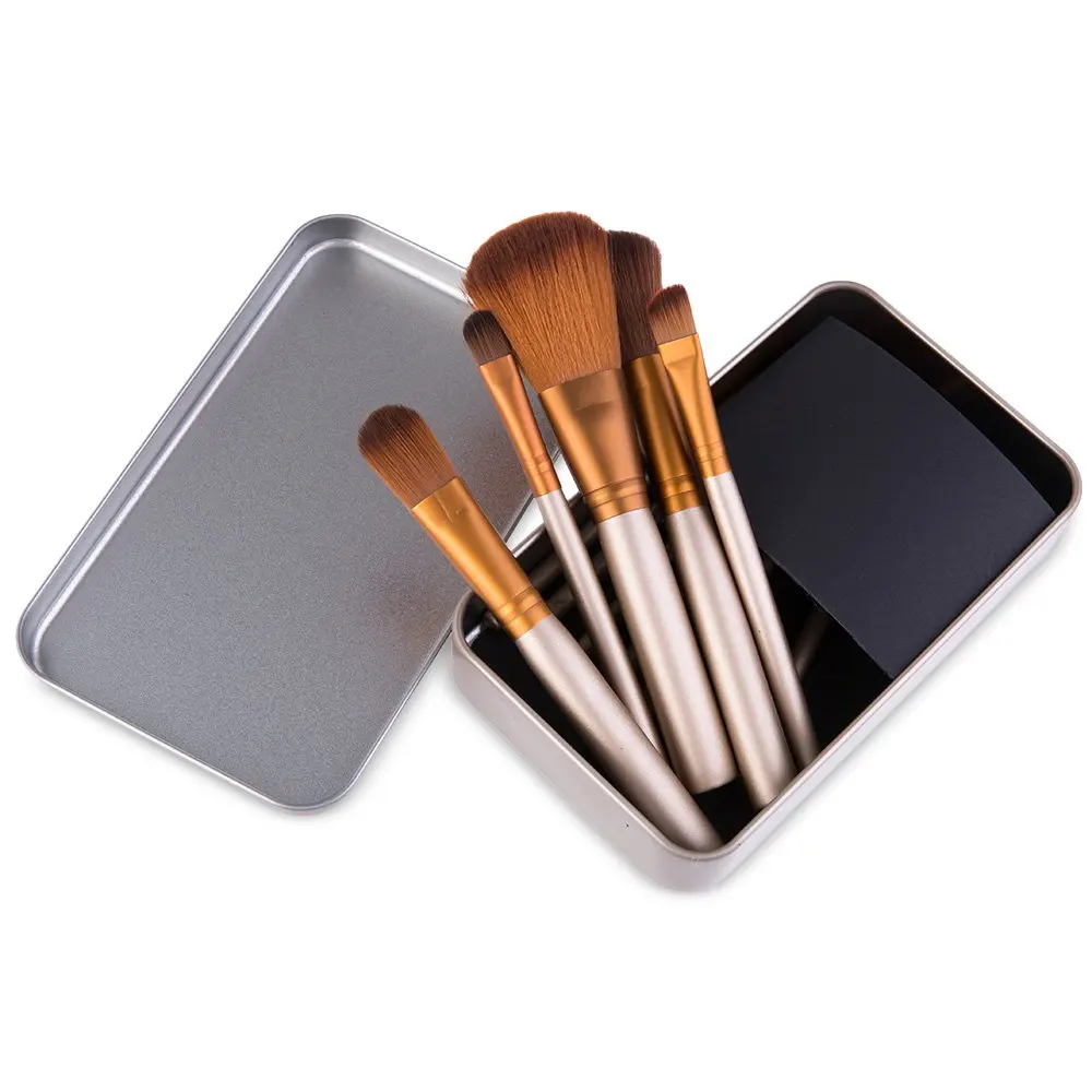 12pcs/set Cosmetic Makeup Brushes Kits Powder Foundation Eyebrow Eyeliner Blush Eyeshadow Make Up Brush Set with metal box
12pcs/set Cosmetic Makeup Brushes Kits Powder Foundation Eyebrow Eyeliner Blush Eyeshadow Make Up Brush Set with metal box