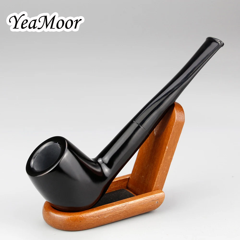 Solid Black Tobacco Pipe New Wood Pipe Rack 9mm Filter Rosewood Smoking Pipe 10 tools free Straight Wooden Pipe
Solid Black Tobacco Pipe New Wood Pipe Rack 9mm Filter Rosewood Smoking Pipe 10 tools free Straight Wooden Pipe