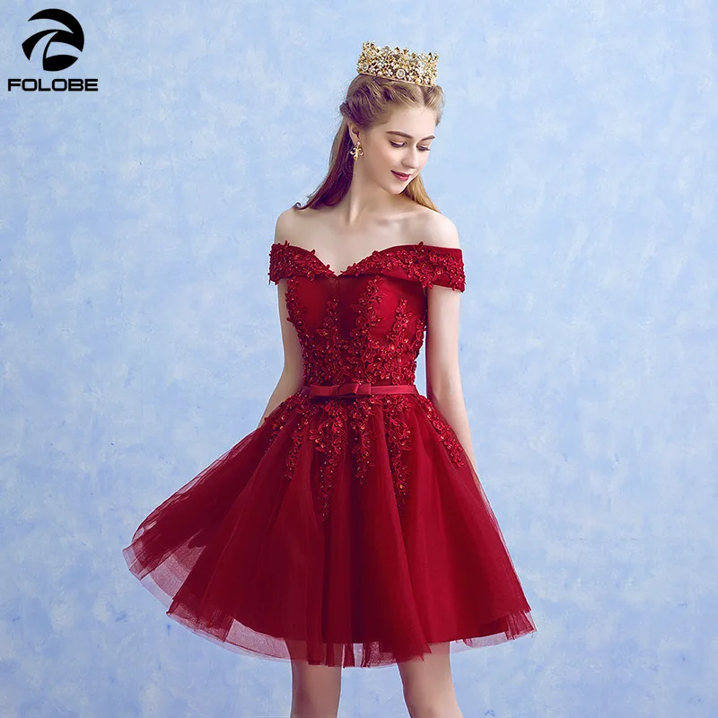 FOLOBE 2022 Spring Elegant Off the Shoulder Women Banquet Dresses Lace Appliques Sequins Beads Mesh Formal Short Party Dress
FOLOBE 2022 Spring Elegant Off the Shoulder Women Banquet Dresses Lace Appliques Sequins Beads Mesh Formal Short Party Dress