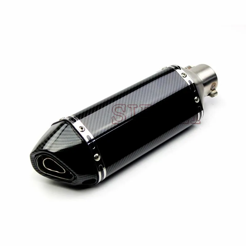 Universal 51MM inlet For Exhaust Muffler Motorcycle With DB killer For triumph street triple cbr250r suzuki drz 400
Universal 51MM inlet For Exhaust Muffler Motorcycle With DB killer For triumph street triple cbr250r suzuki drz 400