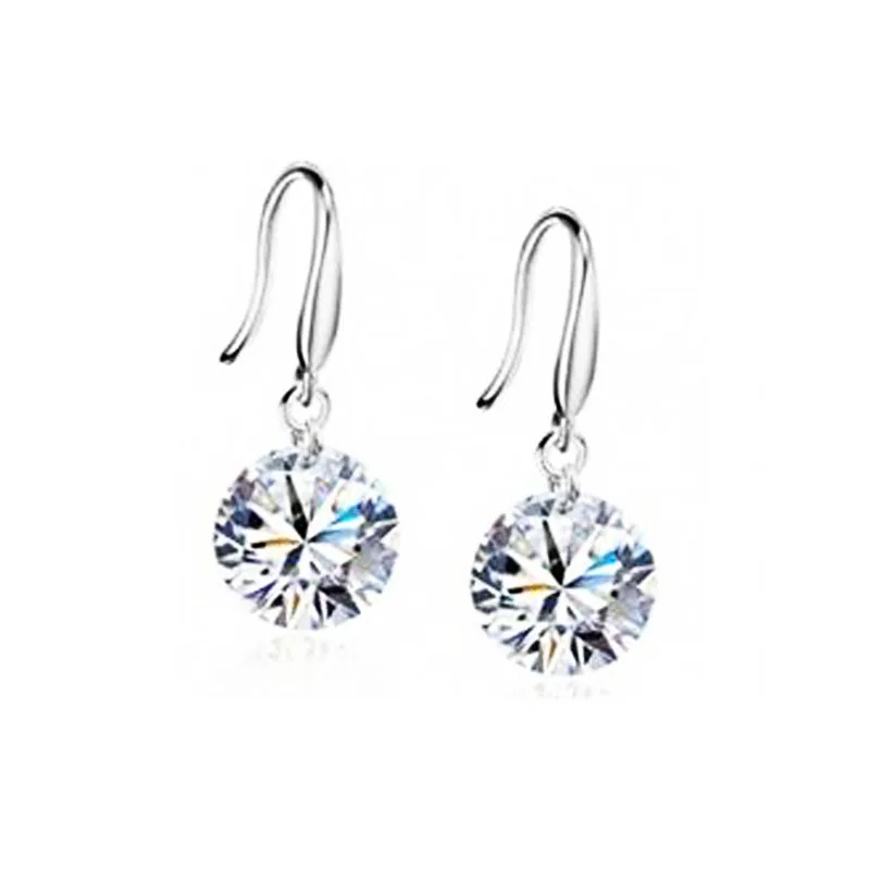 Popular LNRRABC Sale Jewelry Earrings Alloy Silvery Female Exquisite Crystal Zircon Dangle Cute
Popular LNRRABC Sale Jewelry Earrings Alloy Silvery Female Exquisite Crystal Zircon Dangle Cute
