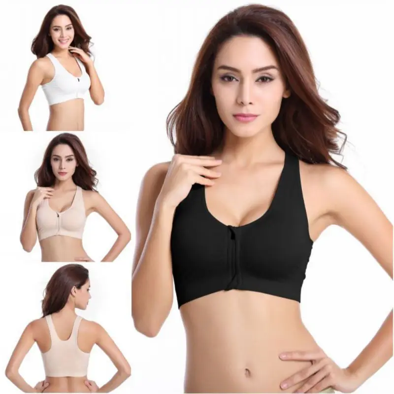 From US Shipping New Front Zipper Comfortable Without Rims Lightweight Support Running Yoga Shockproof Sports Bra Underwear
From US Shipping New Front Zipper Comfortable Without Rims Lightweight Support Running Yoga Shockproof Sports Bra Underwear
