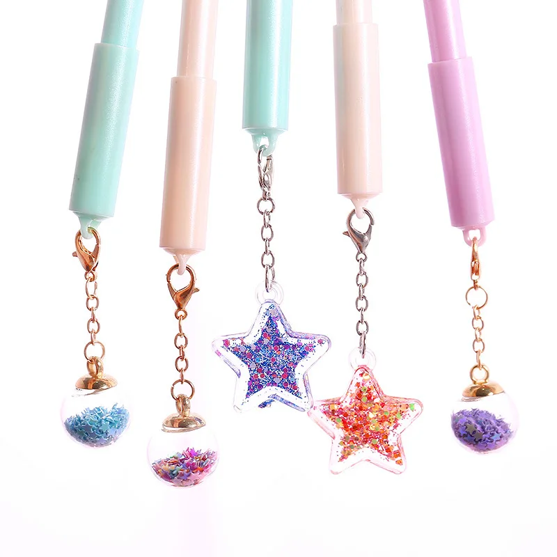 32 pcs/lot Star Wind Chime Pendant Gel Pen 0.5mm black ink neutral pens Stationery School writing Supply Promotional Gift
32 pcs/lot Star Wind Chime Pendant Gel Pen 0.5mm black ink neutral pens Stationery School writing Supply Promotional Gift