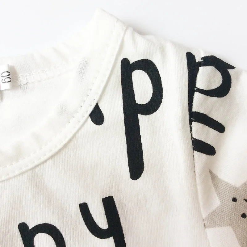 Baby Footed Romper Happy Letter Cotton Romper Jumpsuit With Foot Spring Baby Clothing Long Sleeve Newborn Infant Clothes
Baby Footed Romper Happy Letter Cotton Romper Jumpsuit With Foot Spring Baby Clothing Long Sleeve Newborn Infant Clothes