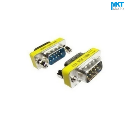 100Pcs 9 Pins D-Sub DB9 RS232 VGA Male to Male Connector Adapter Extender Plug
100Pcs 9 Pins D-Sub DB9 RS232 VGA Male to Male Connector Adapter Extender Plug