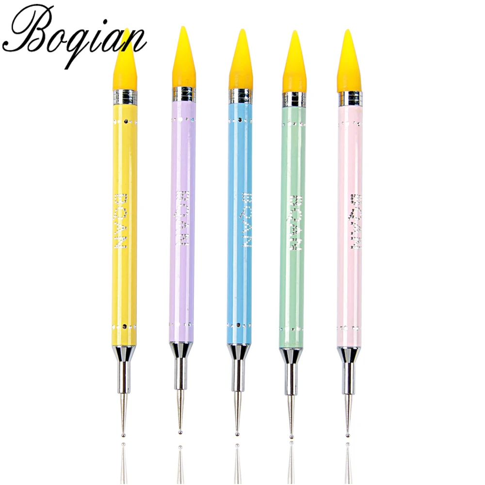 BQAN 5 pcs Wax Picker Rhinestone Dotting Pen Dual-ended Beads Handle Nail Art Tool Crystal Dot Pro Decoration Pencil Manicure
BQAN 5 pcs Wax Picker Rhinestone Dotting Pen Dual-ended Beads Handle Nail Art Tool Crystal Dot Pro Decoration Pencil Manicure