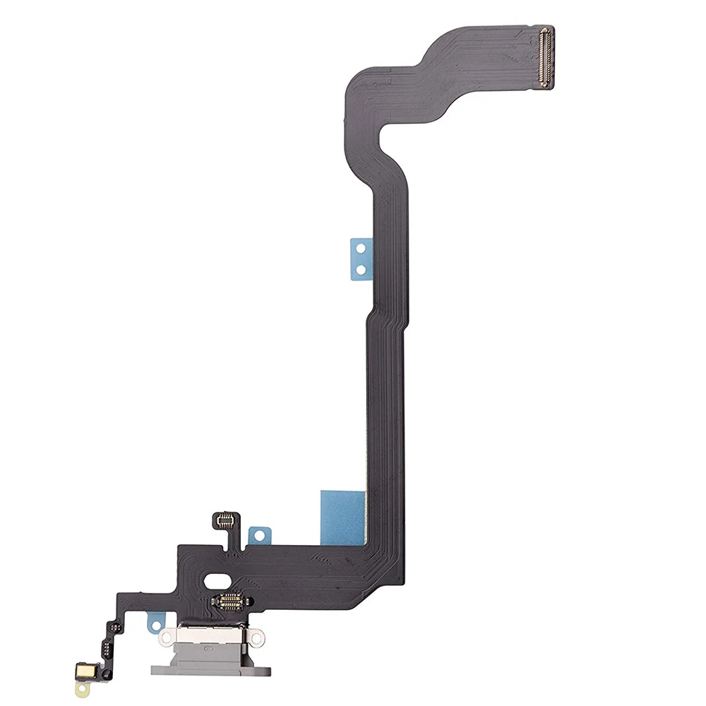 Для iPhone X USB зарядный порт док разъем гибкий кабель микрофона Замена|Шлейфы для