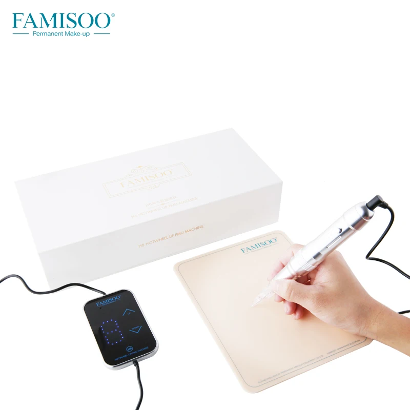 FAMISOO H6 Permanent Tattoo Makeup Double Needles Machine Set for Eyebrow Eyeliner Lip Makeup Tattoos Gun High Quality
FAMISOO H6 Permanent Tattoo Makeup Double Needles Machine Set for Eyebrow Eyeliner Lip Makeup Tattoos Gun High Quality