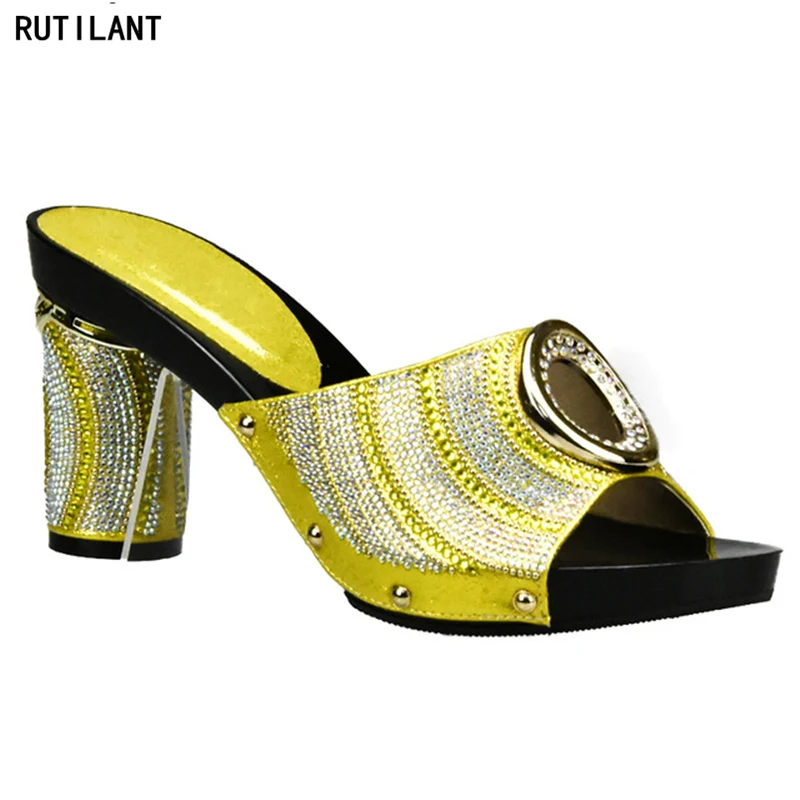 New Arrival African Wedding Shoes Open Toe Ladies Sandals Shoes Party Wedding Shoes Decorated with Rhinestone Nigerian Shoes
New Arrival African Wedding Shoes Open Toe Ladies Sandals Shoes Party Wedding Shoes Decorated with Rhinestone Nigerian Shoes
