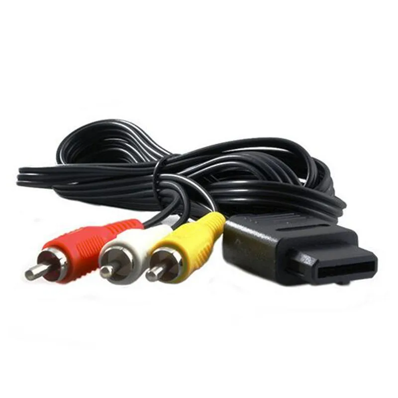 100 шт./лот 1,8 м 6 футов AV TV RCA видеокабель для SNES Game Cube для Nintendo N64/64 игровой кабель для разъемов аудиовыхода
100 шт./лот 1,8 м 6 футов AV TV RCA видеокабель для SNES Game Cube для Nintendo N64/64 игровой кабель для разъемов аудиовыхода