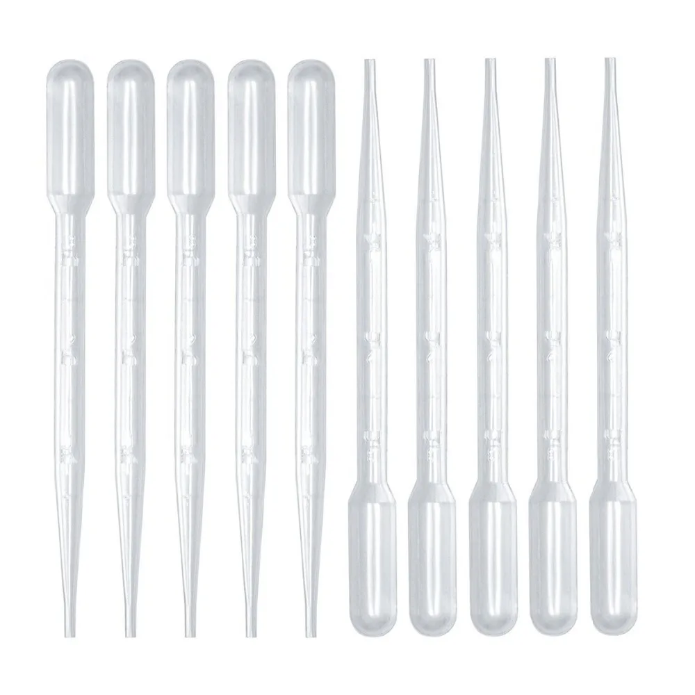 Pipettes with Scale 3ml Disposable Transfer Pipette Plastic Dropping Pipettes Essential Oil Pasteur
Pipettes with Scale 3ml Disposable Transfer Pipette Plastic Dropping Pipettes Essential Oil Pasteur