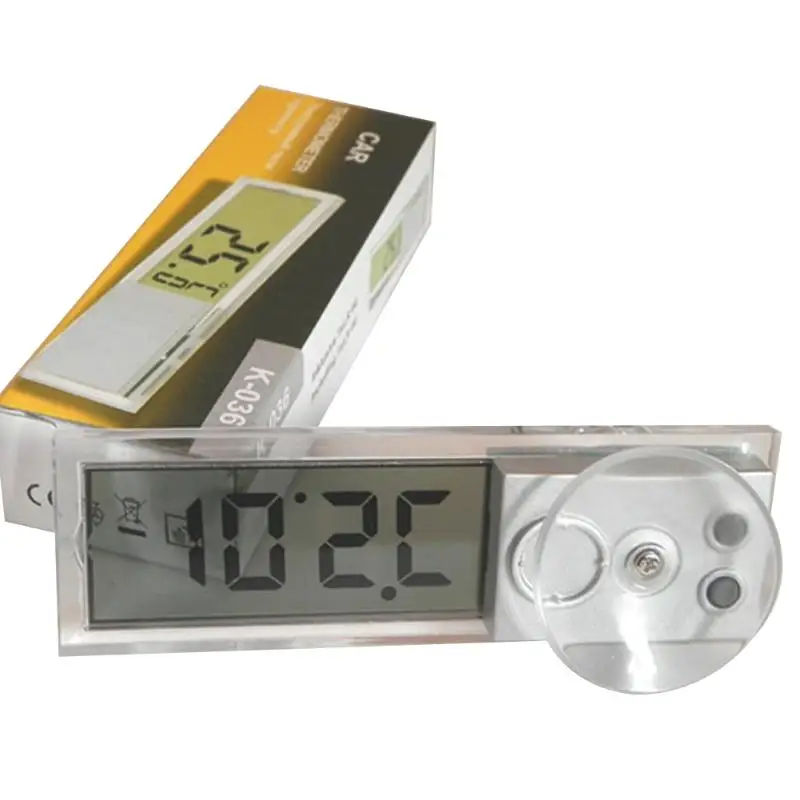 Osculum Type LCD Car Digital Window Thermometer Celsius Fahrenheit Thermometer Digital Clock Electronic External Sensor Tester
Osculum Type LCD Car Digital Window Thermometer Celsius Fahrenheit Thermometer Digital Clock Electronic External Sensor Tester