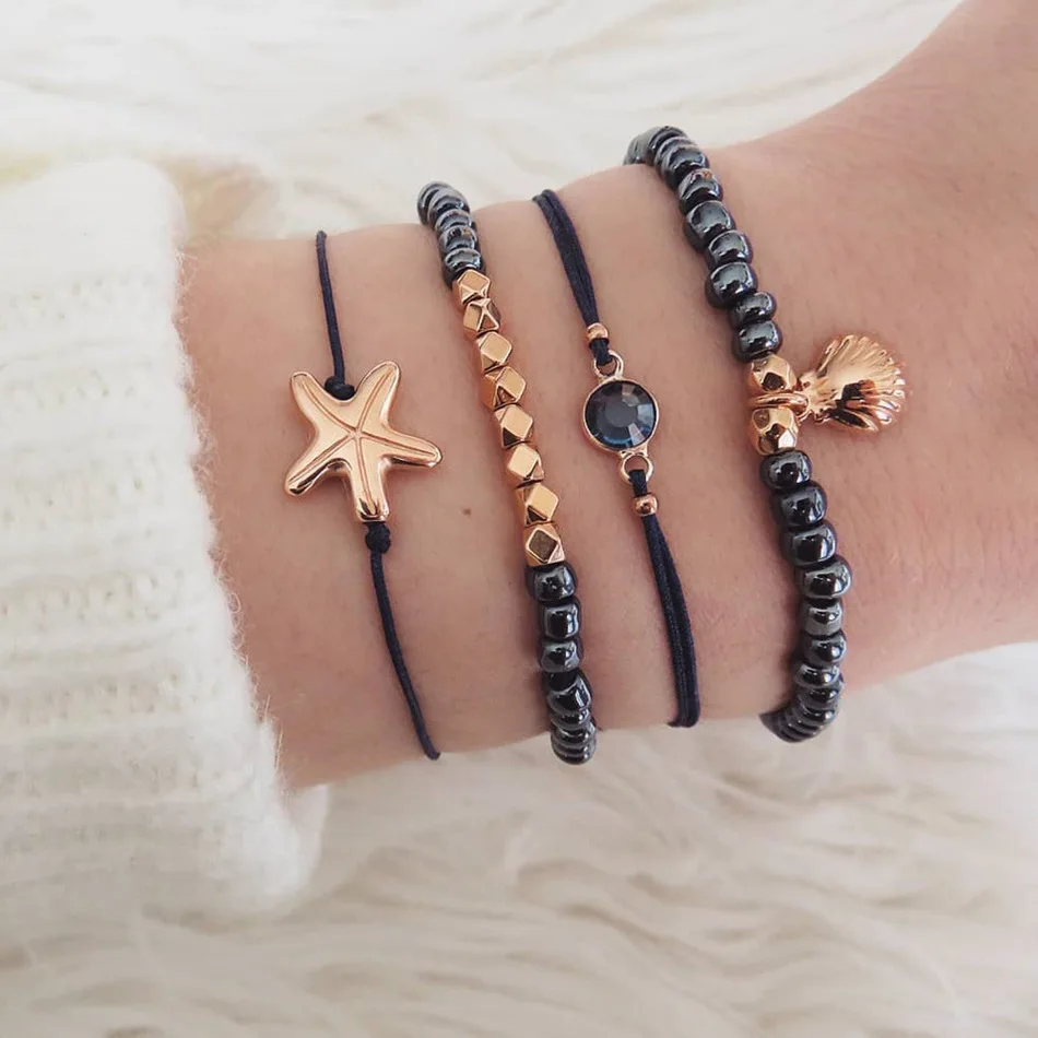 Bohemian Charm Beaded Bracelets for Woman Hollow Out Pink Cute Animal Pineapple Fashion Female Bracelet Set Party Jewelry Gift
Bohemian Charm Beaded Bracelets for Woman Hollow Out Pink Cute Animal Pineapple Fashion Female Bracelet Set Party Jewelry Gift