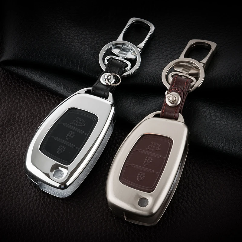 Car Key Cover Case Zinc Alloy/leather 3 Buttons For HYUNDAI TUCSON IX35 SOLARIS i25 i30 MISTRA Key Cover Car Accessories
Car Key Cover Case Zinc Alloy/leather 3 Buttons For HYUNDAI TUCSON IX35 SOLARIS i25 i30 MISTRA Key Cover Car Accessories
