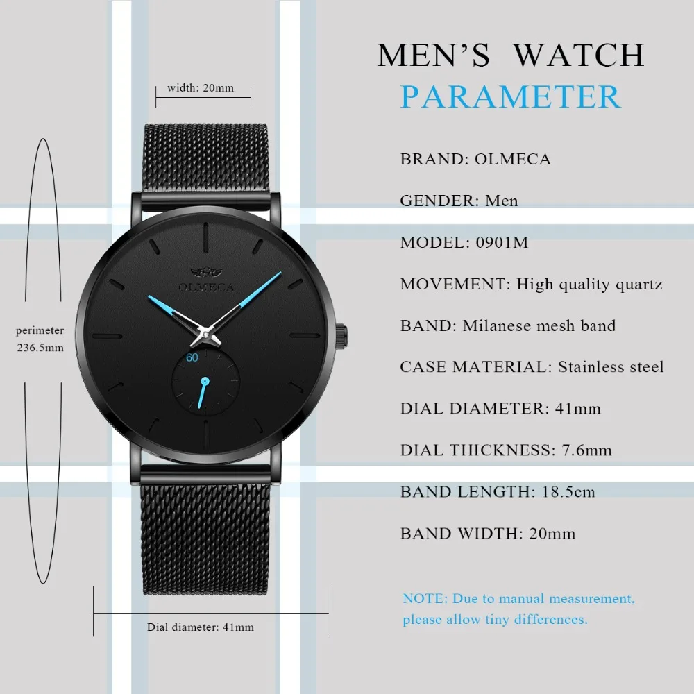 OLMECA Mens Watches Top Brand Luxury Waterproof Analogue Wristwatches Men Business Casual Quartz Watch For Man Clock Reloj Hombr
OLMECA Mens Watches Top Brand Luxury Waterproof Analogue Wristwatches Men Business Casual Quartz Watch For Man Clock Reloj Hombr