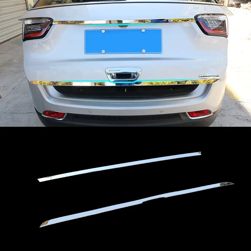 Jameo Auto Accessories for Jeep Compass 2017 2018 Rear Trunk Tailgate Door Tail Bottom Streamer Molding Cover Kit Trim Stickers
Jameo Auto Accessories for Jeep Compass 2017 2018 Rear Trunk Tailgate Door Tail Bottom Streamer Molding Cover Kit Trim Stickers