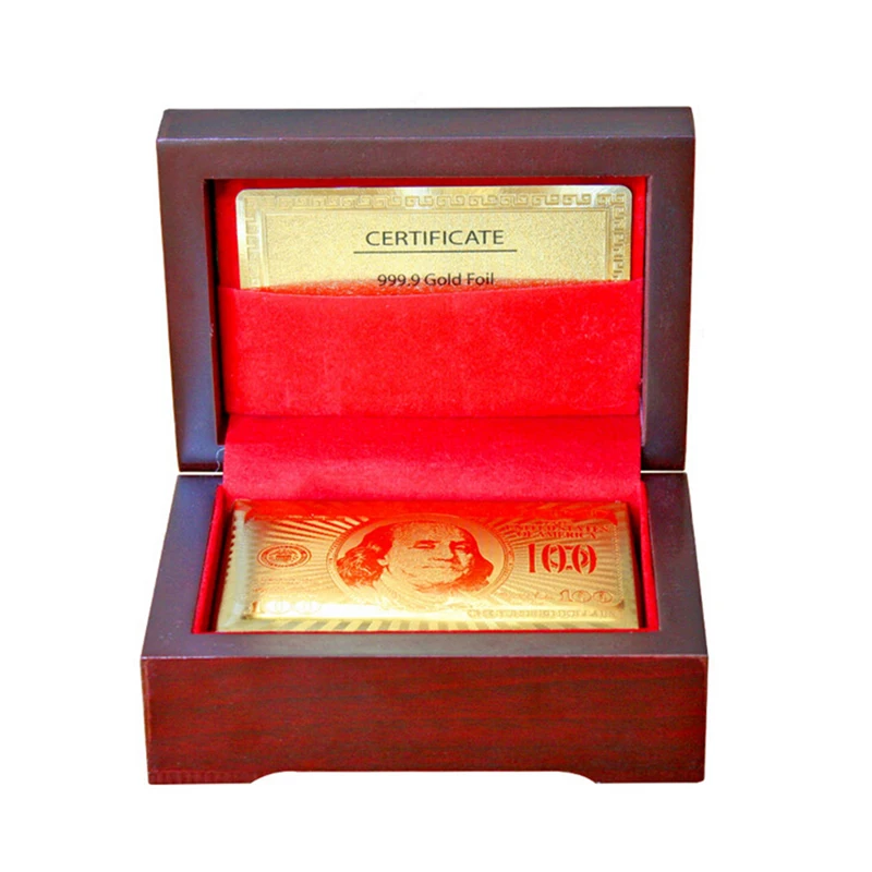 24К Позолоченные Карточные Игры покер набор 24k Gold Plated Playing Cards с сертификатом
