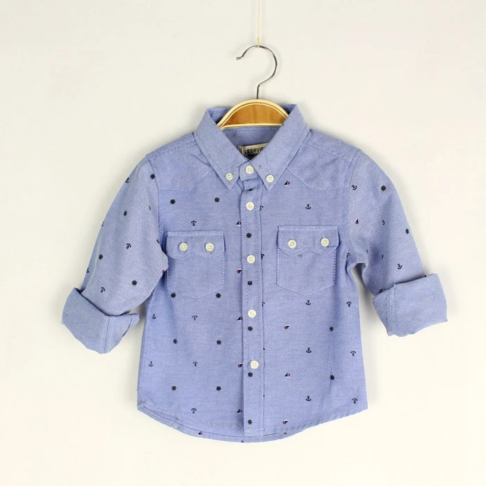 Baby Boys High Quality Shirts Boys Long Sleeve Shirts Kids Sailing-print Fashion Shirts Spring Autumn Shirt
Baby Boys High Quality Shirts Boys Long Sleeve Shirts Kids Sailing-print Fashion Shirts Spring Autumn Shirt