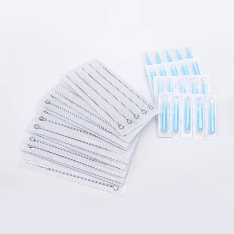 50PCS Disposable Sterile Tattoo Needle+50PCS Blue Disposable Tattoo Tips (M1+FT) Plastic Tattoo Tips for Tattoo Body Art
50PCS Disposable Sterile Tattoo Needle+50PCS Blue Disposable Tattoo Tips (M1+FT) Plastic Tattoo Tips for Tattoo Body Art