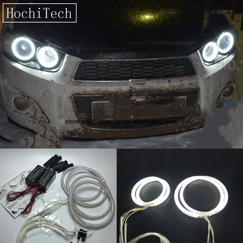 HochiTech For Chevrolet Sonic T300 2011- 2015 Ultra Bright Day Light DRL CCFL Angel Eyes Demon Eyes Kit Warm White Halo Ring
HochiTech For Chevrolet Sonic T300 2011- 2015 Ultra Bright Day Light DRL CCFL Angel Eyes Demon Eyes Kit Warm White Halo Ring
