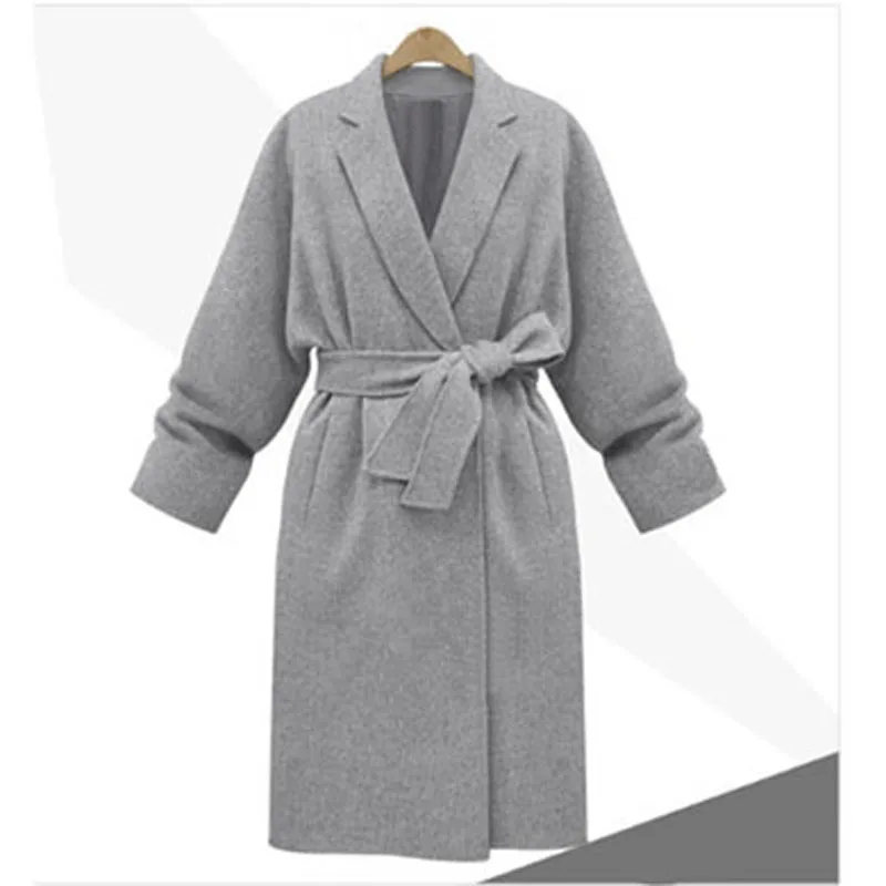 Savabien Elegant Long Sleeve Vintage Lapel Belted Woolen Coat V Neck Fashion Runway Wool Jacket Trench Coat Korean Overcoat
Savabien Elegant Long Sleeve Vintage Lapel Belted Woolen Coat V Neck Fashion Runway Wool Jacket Trench Coat Korean Overcoat