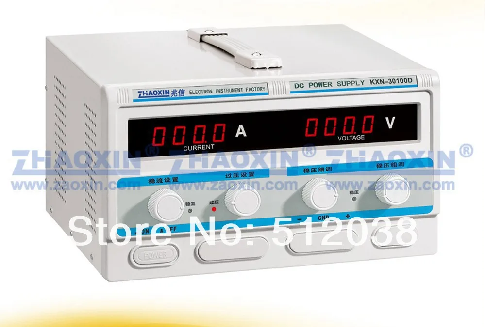 KXN-30100D 30V 100A переключатель высокой мощности, Регулируемый источник питания постоянного тока
KXN-30100D 30V 100A переключатель высокой мощности, Регулируемый источник питания постоянного тока