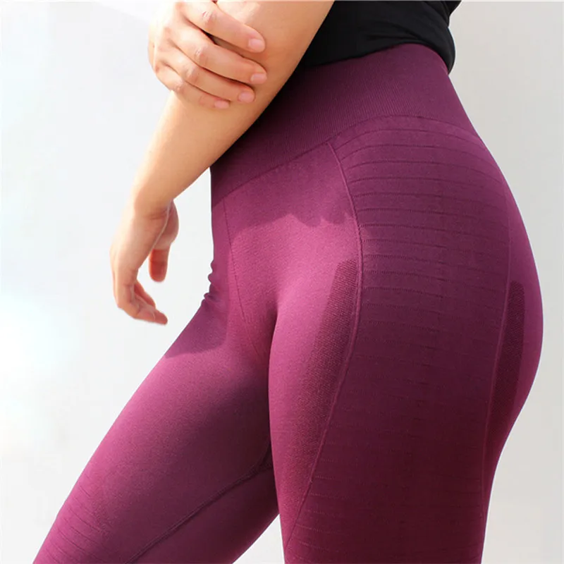 NORMOV Leggings Women Solid High Waist Workout Legging color Push Up Femme Trousers Female Fitness Clothing 4 Color | Женская одежда