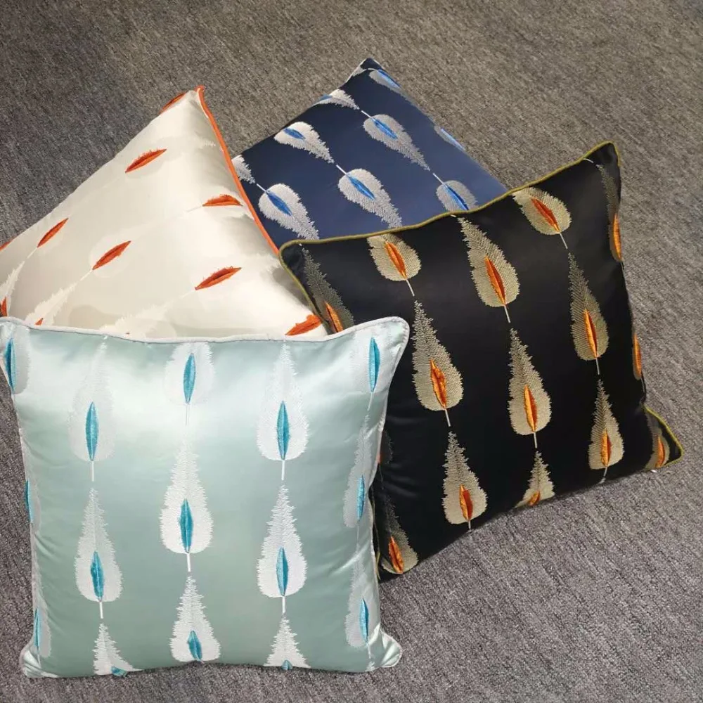Decorative cushion cover/Geometric stripe Embroidery cotton pillow/Wholesale and retail cushions/Marine style waist
Decorative cushion cover/Geometric stripe Embroidery cotton pillow/Wholesale and retail cushions/Marine style waist