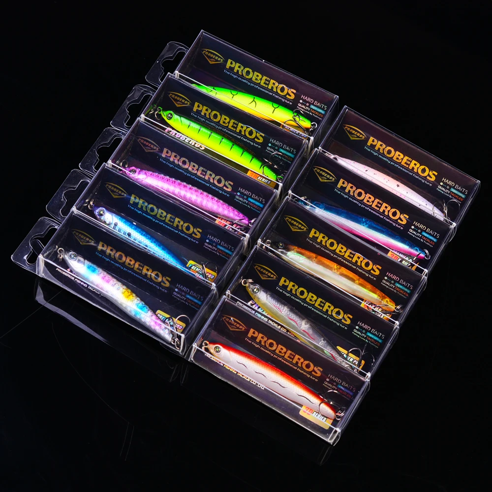 10PC VIB Pencil Fishing Lures Fishing Tackle 7.65cm-3.01"/8.11g-0.29oz 10 color available With 8# BKB Hook VIB Baits New Arrival
10PC VIB Pencil Fishing Lures Fishing Tackle 7.65cm-3.01"/8.11g-0.29oz 10 color available With 8# BKB Hook VIB Baits New Arrival