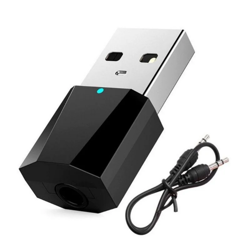 Мини USB беспроводное зарядное устройство для автомобиля Bluetooth 4 2 аудио приемник