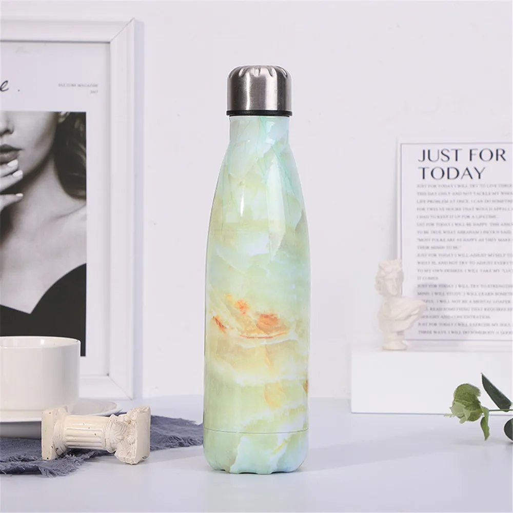 Marble Texture Water Bottle Black Stainless Steel Thermos Wooden Texture Vacuum Flask Insulated Cup Sport Drink Bottle
Marble Texture Water Bottle Black Stainless Steel Thermos Wooden Texture Vacuum Flask Insulated Cup Sport Drink Bottle