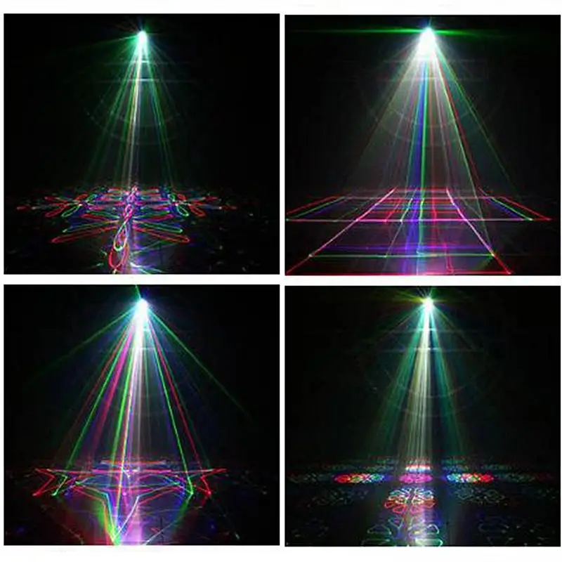 Sharelife 500MW RGB Grating Animation DMX Laser Projector Light Home Gig Party Show Professional Stage Effect DJ Lighting 503RGB | Лампы и