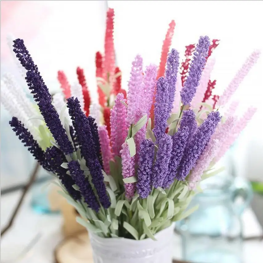 10 pcs Provence lavender flowers Plants, artificial flowers Artificial flower decoration silk flower festival supplies
10 pcs Provence lavender flowers Plants, artificial flowers Artificial flower decoration silk flower festival supplies