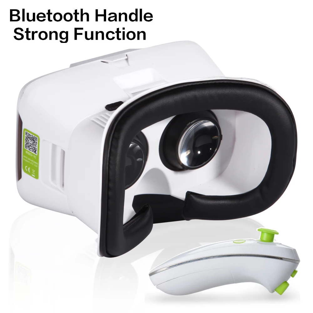 Фото Очки VR с Bluetooth контроллером 3d очки для проектора виртуальной - купить