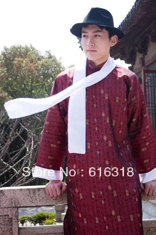 Multicolor Chinese Style Traditional Cross Talk Clothing Costumes Male Long Gown Old Shanghai Men's Clothes
Multicolor Chinese Style Traditional Cross Talk Clothing Costumes Male Long Gown Old Shanghai Men's Clothes