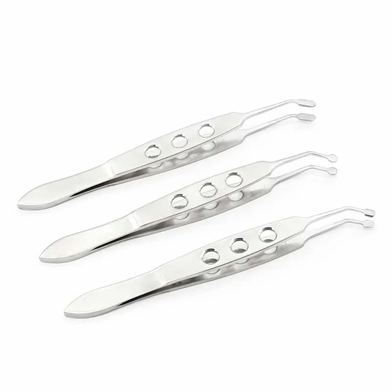 Micros Eyelid Ophthalmic Instruments Two Types Head 10.5CM Double Eyelid Fat Tarsal Gland Physiotherapy Massage Tweezers
Micros Eyelid Ophthalmic Instruments Two Types Head 10.5CM Double Eyelid Fat Tarsal Gland Physiotherapy Massage Tweezers
