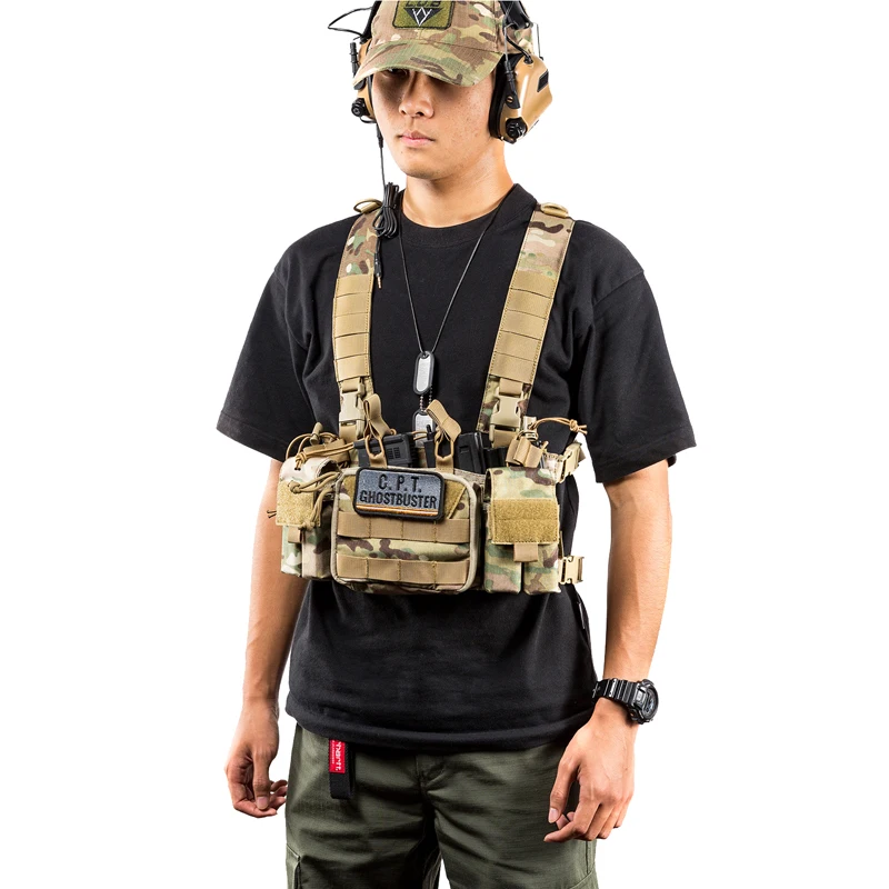 OneTigris Outdoor CS Vest Chest Set With X Harness Military Equipment 500D Nylon Cloth JPC Tactical Molle Hunting Vest
OneTigris Outdoor CS Vest Chest Set With X Harness Military Equipment 500D Nylon Cloth JPC Tactical Molle Hunting Vest
