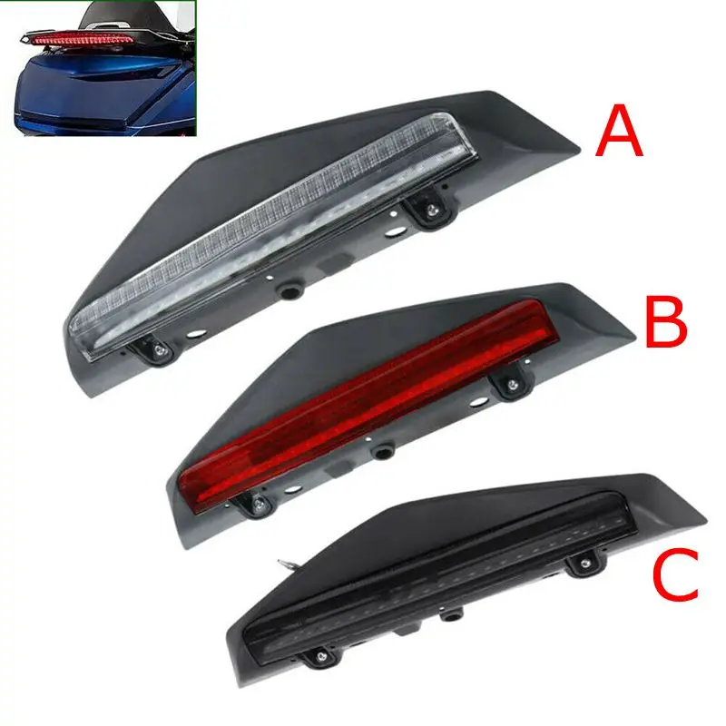Motorcycle Rear LED Brake Light Trunk Spoiler Lamp For Honda Goldwing GL1800 1800 2018-2019 Tour Automatic
Motorcycle Rear LED Brake Light Trunk Spoiler Lamp For Honda Goldwing GL1800 1800 2018-2019 Tour Automatic