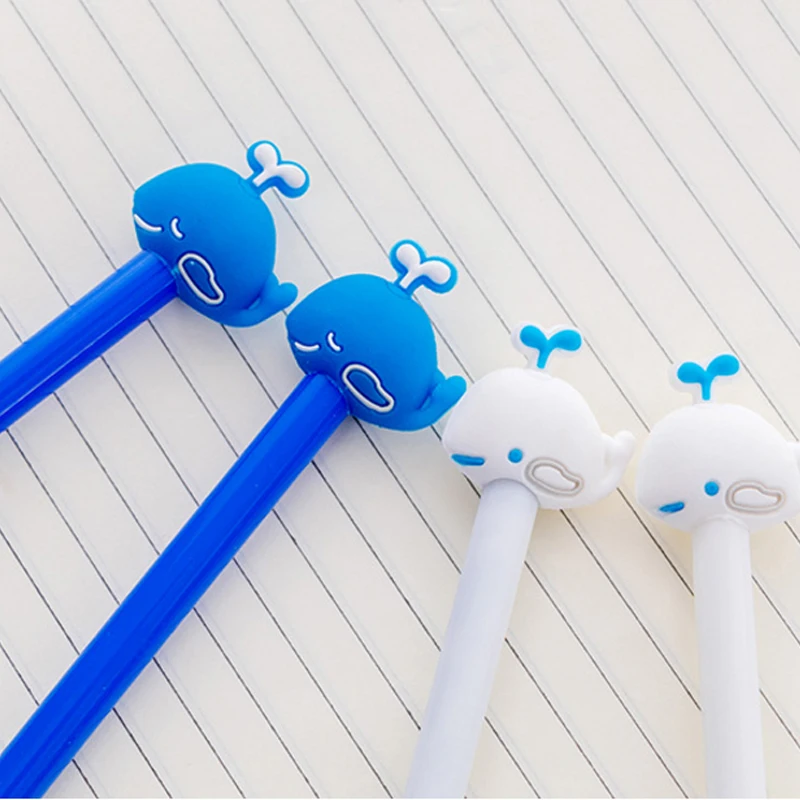 30pcs/lot cartoon whale signature pen 3D black ink gel pen for office and school supplies writing stationery wholesale
30pcs/lot cartoon whale signature pen 3D black ink gel pen for office and school supplies writing stationery wholesale