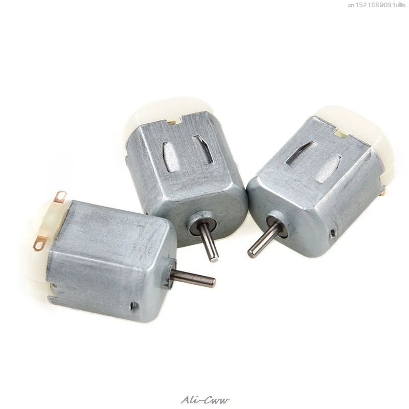 2018 3Pcs Miniature DC Motor DIY Toy 130 Small Electric Motor 3V to 6V Low Voltage
2018 3Pcs Miniature DC Motor DIY Toy 130 Small Electric Motor 3V to 6V Low Voltage