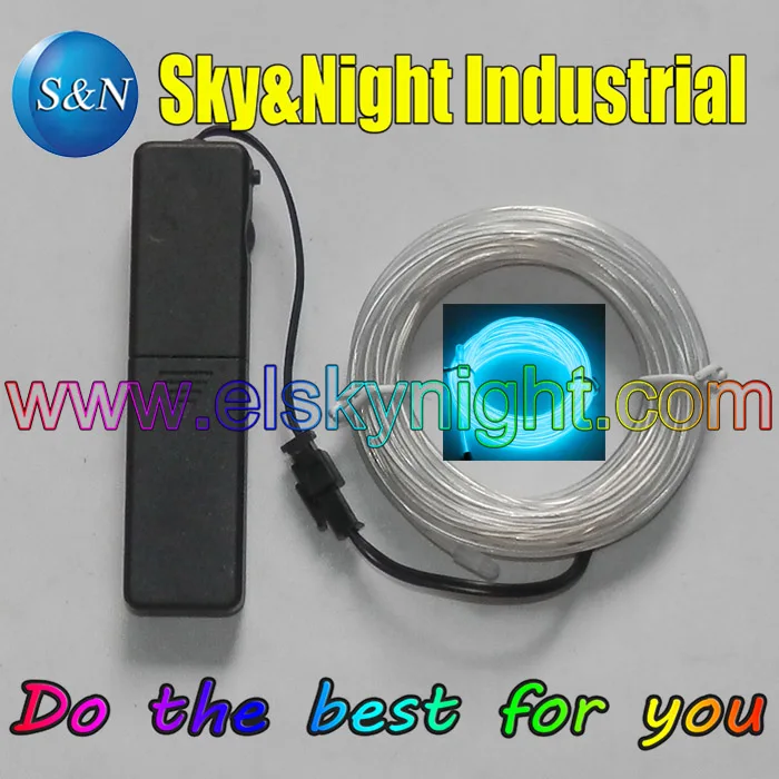 Ice blue-3M EL Wire 2.3mm +Sound Activated-3V Portable Controller (with functions of Constant -Flashing-Off)
Ice blue-3M EL Wire 2.3mm +Sound Activated-3V Portable Controller (with functions of Constant -Flashing-Off)