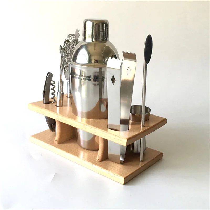 8pcs/set 250/350/550/750ML Stainless Steel Martini Cocktail Shaker Jigger Mixer Spoon Strainer Ice Tong Bartender Kit Bar Tools
8pcs/set 250/350/550/750ML Stainless Steel Martini Cocktail Shaker Jigger Mixer Spoon Strainer Ice Tong Bartender Kit Bar Tools